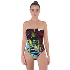 York 1 4 Tie Back One Piece Swimsuit