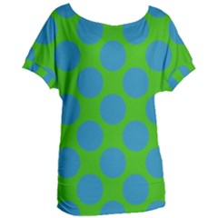 Polka Dots Two Times 6 Women s Oversized Tee by impacteesstreetwearten