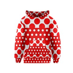 Polka Dots Two Times 9 Kids  Pullover Hoodie by impacteesstreetwearten