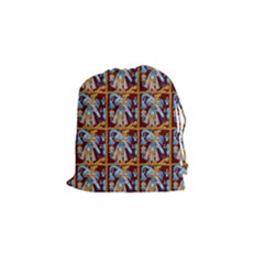 Aztec 8 Drawstring Pouch (small)