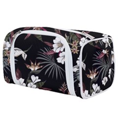 Beautiful Artistic Dark Tropical Pattern Toiletries Pouch