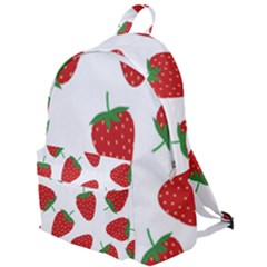 Seamless Pattern Fresh Strawberry The Plain Backpack by Vaneshart