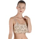 Leopard Print Layered Top Bikini Top  View1