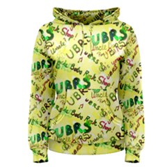 Ubrs Yellow Women s Pullover Hoodie by Rokinart