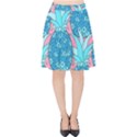 Pineapples Velvet High Waist Skirt View1