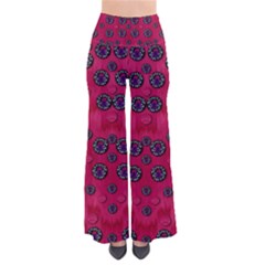 The Dark Moon Fell In Love With The Blood Moon Decorative So Vintage Palazzo Pants by pepitasart