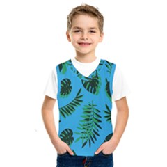 Tropical Leaves Nature Kids  Sportswear by Vaneshart