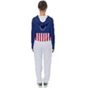 Betsy Ross flag USA America United States 1777 Thirteen Colonies vertical Women s Slouchy Sweat View2