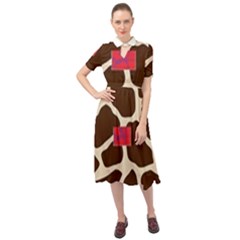 Giraffe By Traci K Keyhole Neckline Chiffon Dress by tracikcollection