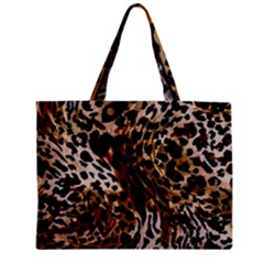 Cheetah By Traci K Zipper Mini Tote Bag by tracikcollection