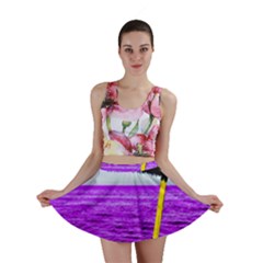 Pop Art Beach Umbrella Mini Skirt by essentialimage