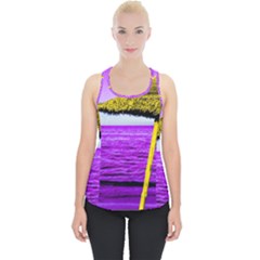 Pop Art Beach Umbrella Piece Up Tank Top by essentialimage