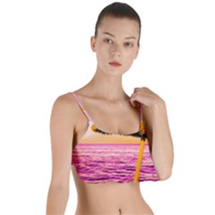 Pop Art Beach Umbrella  Layered Top Bikini Top  by essentialimage