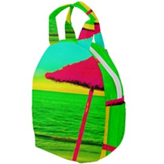 Pop Art Beach Umbrella Travel Backpacks by essentialimage