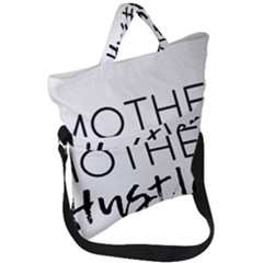 Mother Hustler Fold Over Handle Tote Bag by Amoreluxe