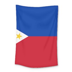 Philippines Flag Filipino Flag Small Tapestry by FlagGallery