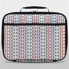 Pattern Line Background Wallpaper Full Print Lunch Bag by Mariart