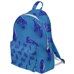 Cow Illustration Blue The Plain Backpack