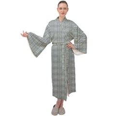 Pattern Shapes Maxi Velour Kimono by HermanTelo