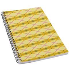 Pattern Pink Yellow 5 5  X 8 5  Notebook