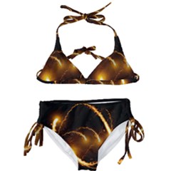 Flying Comets In The Cosmos Kids  Classic Bikini Set