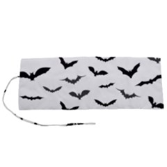 Bats Pattern Roll Up Canvas Pencil Holder (s)