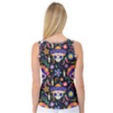 Dia de los muertos Women s Basketball Tank Top View2