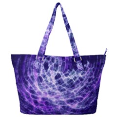 Abstract Space Full Print Shoulder Bag