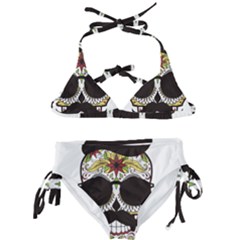 Mustache Man Kids  Classic Bikini Set by merchvalley