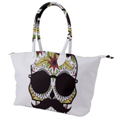 Mustache Man Canvas Shoulder Bag by merchvalley