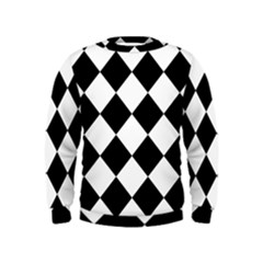 Grid Domino Bank And Black Kids  Sweatshirt by Sapixe