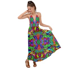 Ab 79 Backless Maxi Beach Dress by ArtworkByPatrick