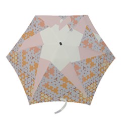 Abstrait Triangles Rose Mini Folding Umbrellas by kcreatif