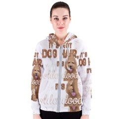 Golden Doodle Apparel Women s Zipper Hoodie by goldendoodle