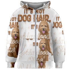 Golden Doodle Apparel Kids  Zipper Hoodie Without Drawstring by goldendoodle