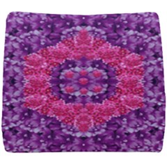 Flowers And Purple Suprise To Love And Enjoy Seat Cushion by pepitasart