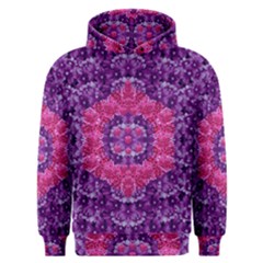 Flowers And Purple Suprise To Love And Enjoy Men s Overhead Hoodie by pepitasart