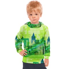 Architecture Skyline Kids  Hooded Pullover