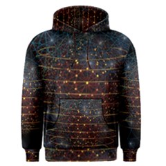 Network Abstract Connection Men s Pullover Hoodie