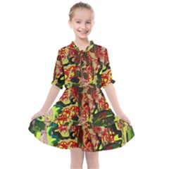 Deep Soul 1 3 Kids  All Frills Chiffon Dress by bestdesignintheworld