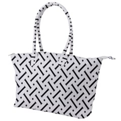 Design Repeating Seamless Pattern Geometric Shapes Scrapbooking Canvas Shoulder Bag