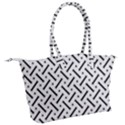 Design Repeating Seamless Pattern Geometric Shapes Scrapbooking Canvas Shoulder Bag View2