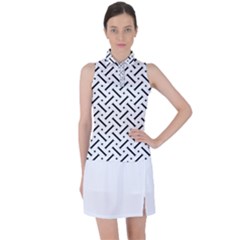 Design Repeating Seamless Pattern Geometric Shapes Scrapbooking Women’s Sleeveless Polo Tee