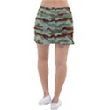 Brown and Green Camo Tennis Skorts View2