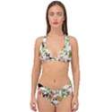 Corgis Hula Pattern Double Strap Halter Bikini Set View1