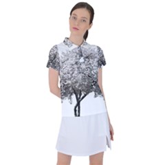 Nature Tree Blossom Bloom Cherry Women s Polo Tee