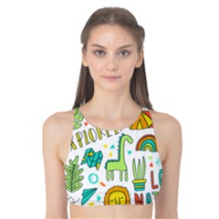 Traveller Explorer Tank Bikini Top by designsbymallika