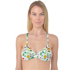 Traveller Explorer Reversible Tri Bikini Top by designsbymallika