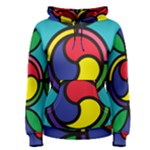 Colors Patterns Scales Geometry Women s Pullover Hoodie