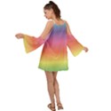 RAINBOW SHADES Kimono Sleeves Boho Dress View2